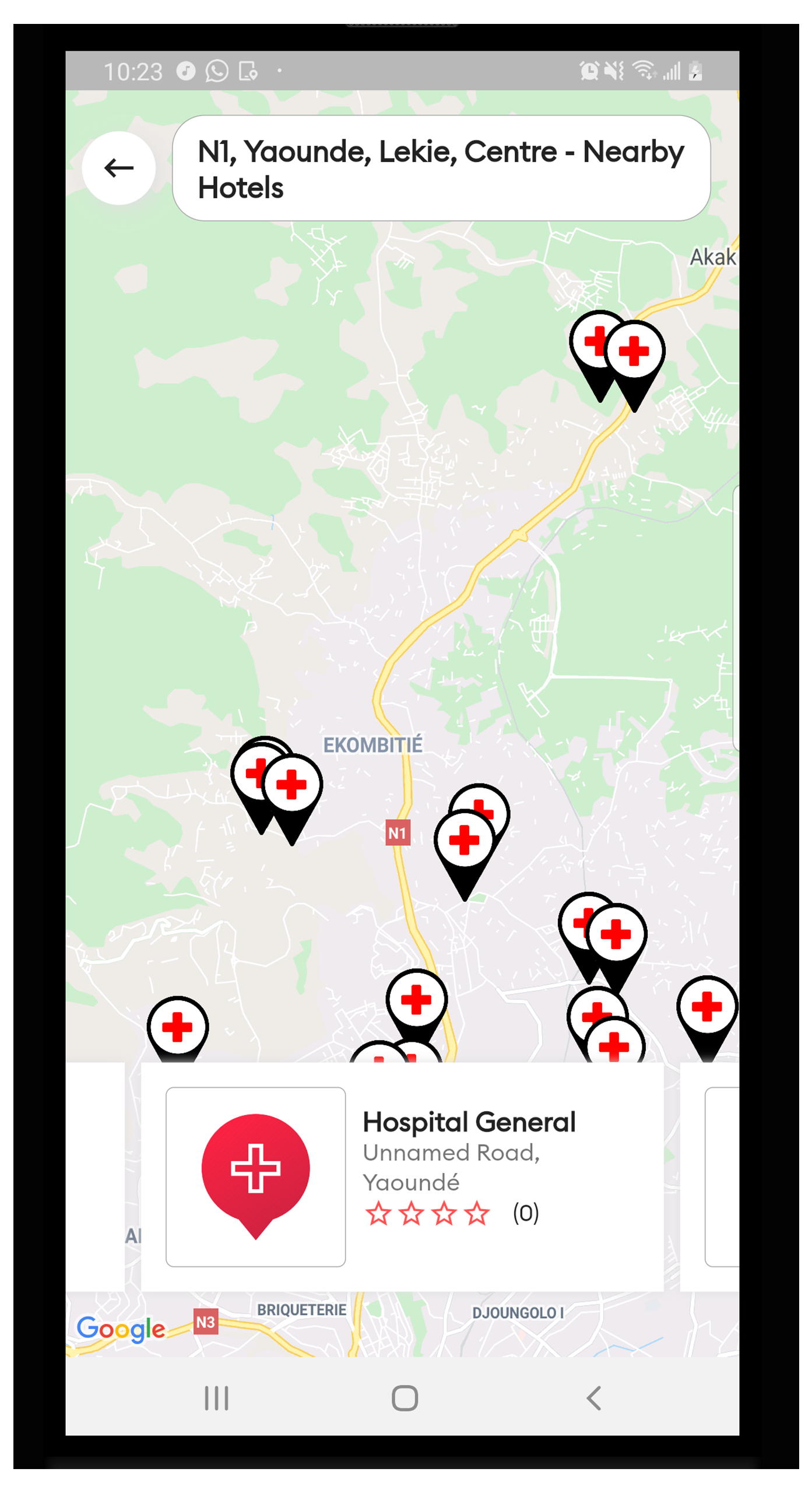 3. Nearby Hospitals